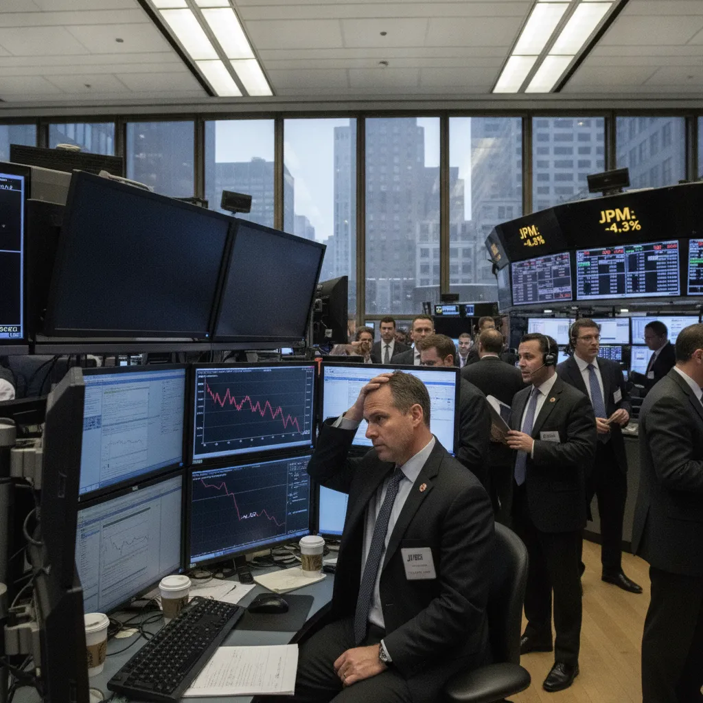 Banking Giants Face Mixed Results as JPMorgan Stumbles