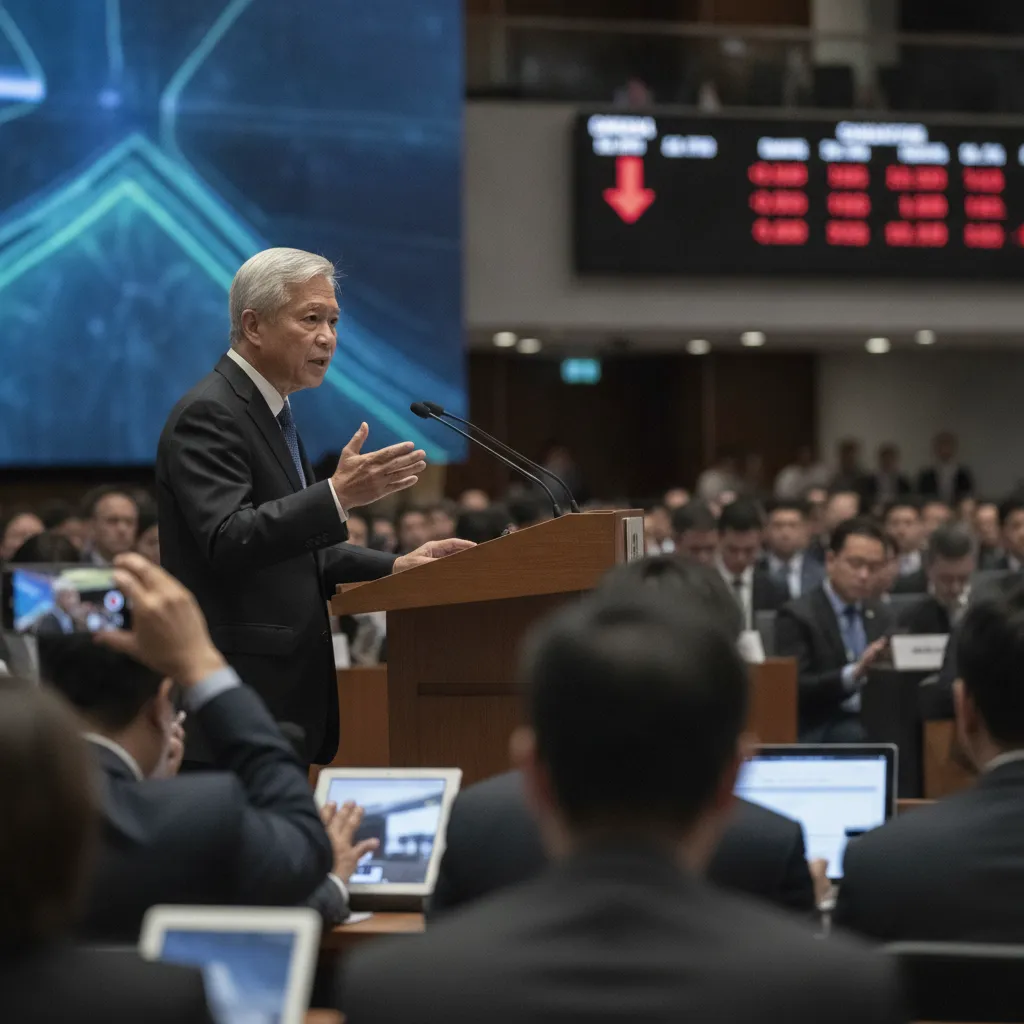 Tech Markets Shaken as Industry Leader Questions AI Investment Frenzy